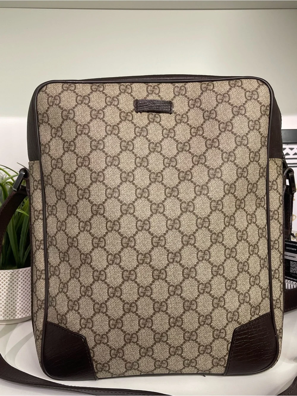 Gucci Supreme SherryLine Messenger Crossbody Bag